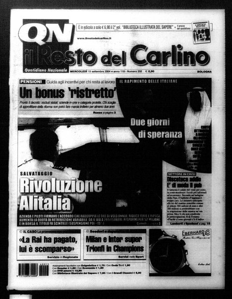 Il Resto del Carlino : giornale dell'Emilia